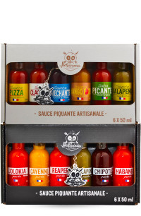 Tasting Set 12 Spicy Sauces - Hellicious - La Sauce piquante