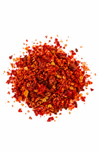 Flocons de piment Trinidad Scorpion vendus par sachet de 10g